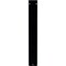 Ekena Millwork Tristan Wrought Iron Bracket, (Triple center brace), Powder Coated Black 2"W x 12"D x 15"H BKTM02X12X15TTN - alternate 3